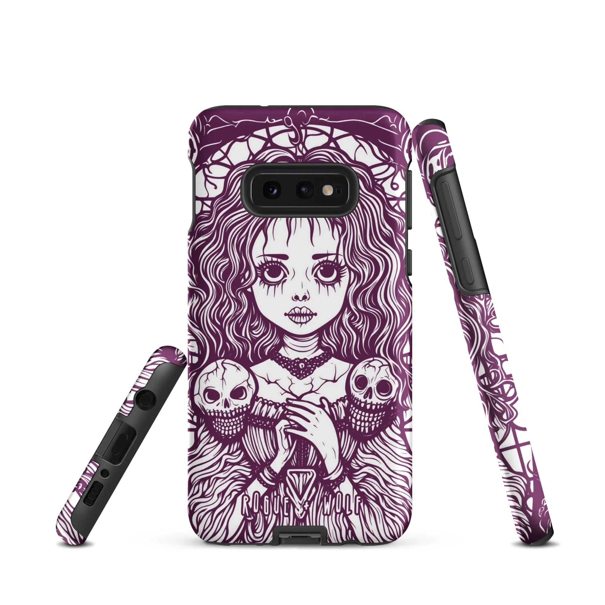 Cursed to Love Strong Phone Case for Samsung - Shockproof Witchy Case Goth Accessory Cool Gothic & Christmas Gifts