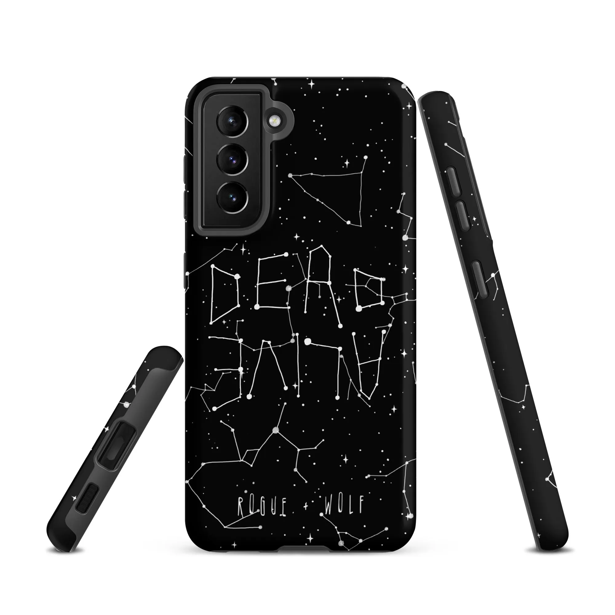 Dead or Alive Tough Phone Case for Samsung - Shockproof Anti-scratch Witchy Goth cool fun Christmas gifts