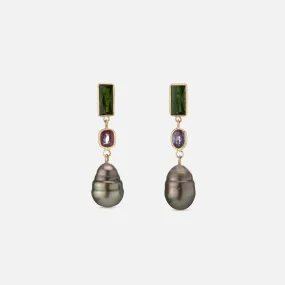 Disco Pearl Earrings