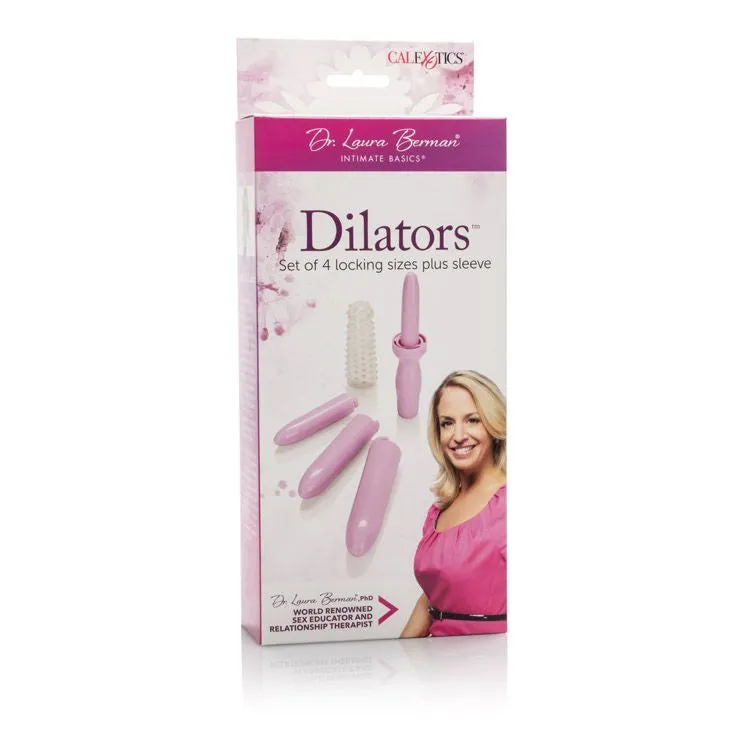 Dr. Laura Berman Dilators - Set of 4 Locking Sizes Plus Sleeve