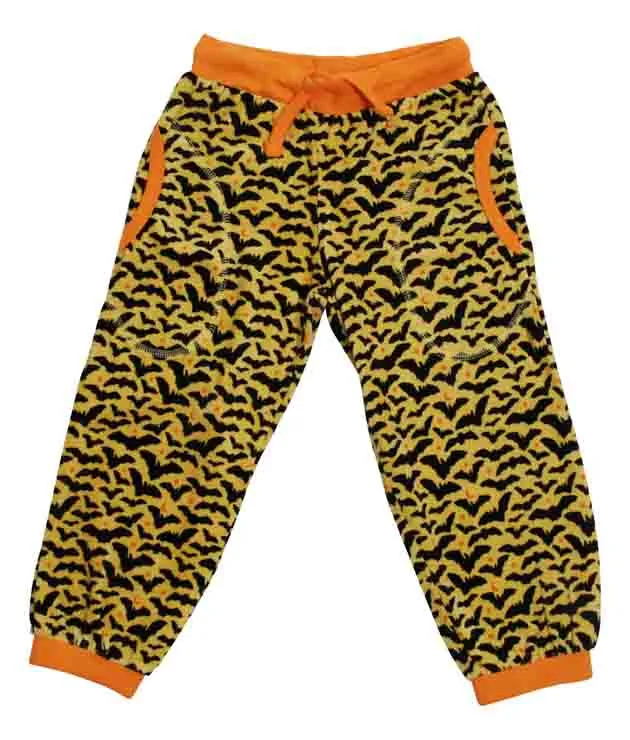 DUNS Baggy Pants - Bats Apricot Velour