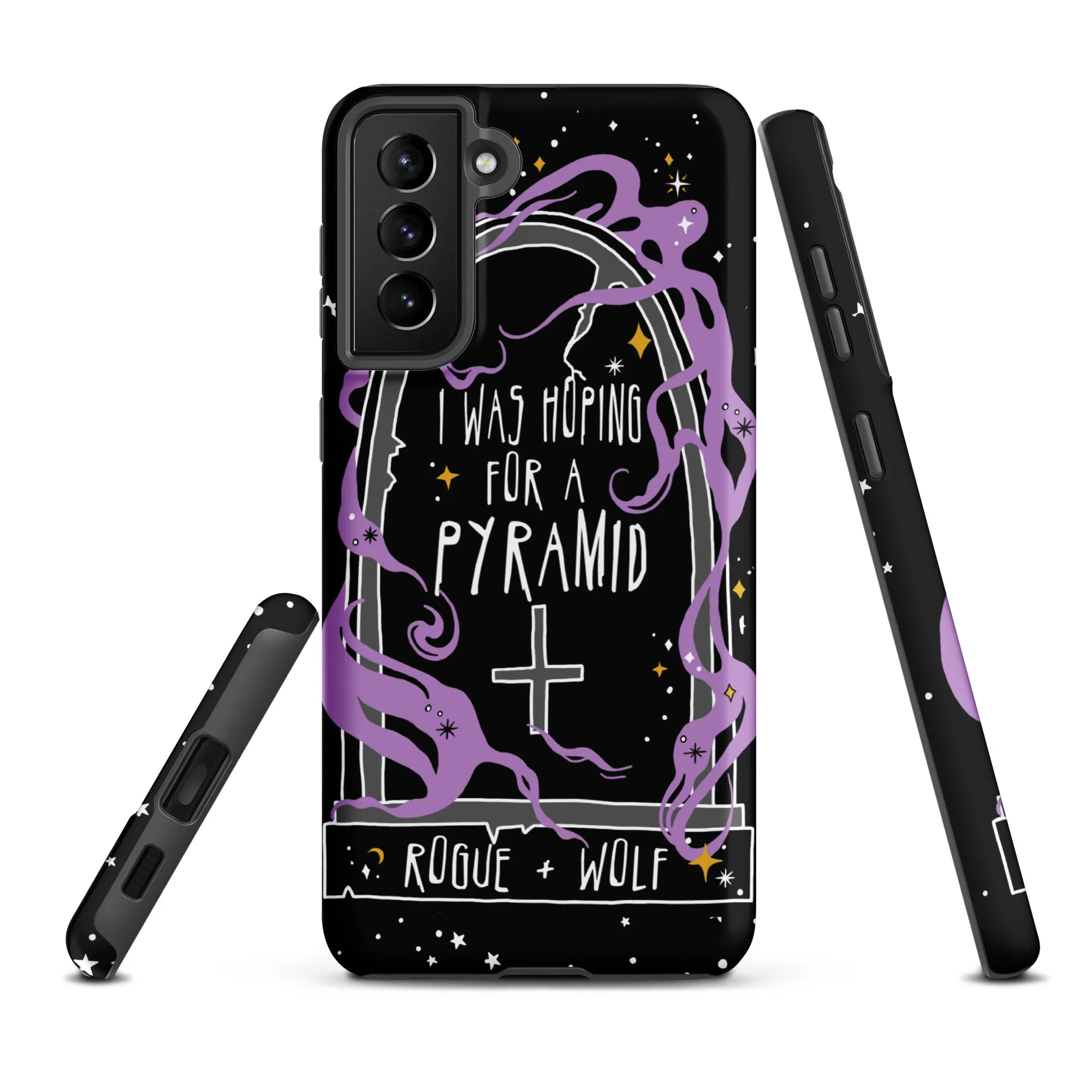 Expectation Vs Reality Tough Phone Case for Samsung - Shockproof Witchy Goth Cover Anti-Scratch Samsung Accessories