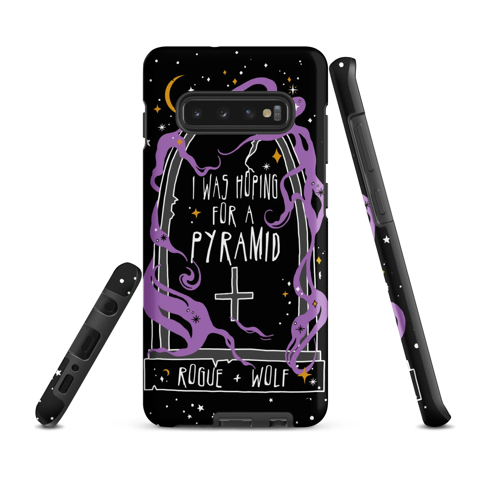 Expectation Vs Reality Tough Phone Case for Samsung - Shockproof Witchy Goth Cover Anti-Scratch Samsung Accessories