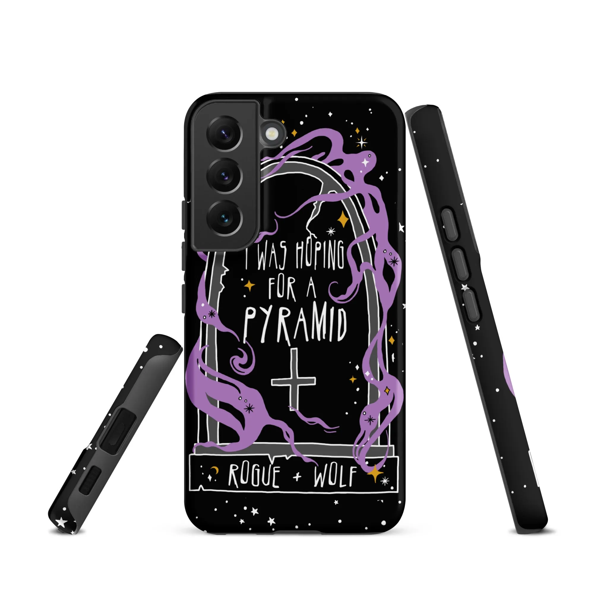 Expectation Vs Reality Tough Phone Case for Samsung - Shockproof Witchy Goth Cover Anti-Scratch Samsung Accessories