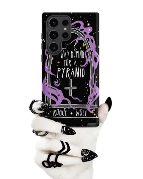 Expectation Vs Reality Tough Phone Case for Samsung - Shockproof Witchy Goth Cover Anti-Scratch Samsung Accessories