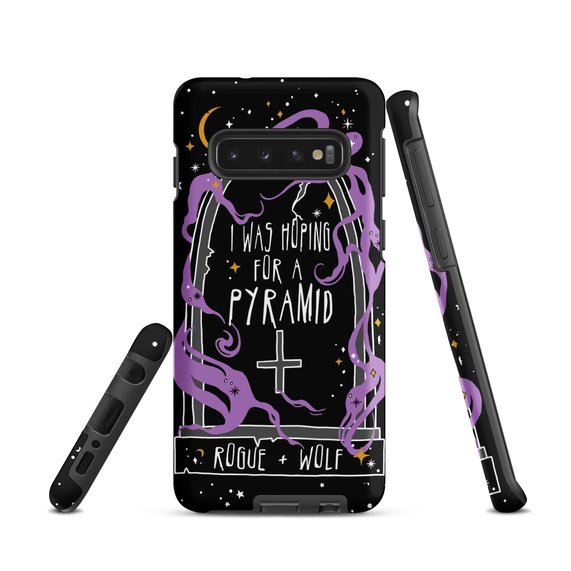 Expectation Vs Reality Tough Phone Case for Samsung - Shockproof Witchy Goth Cover Anti-Scratch Samsung Accessories