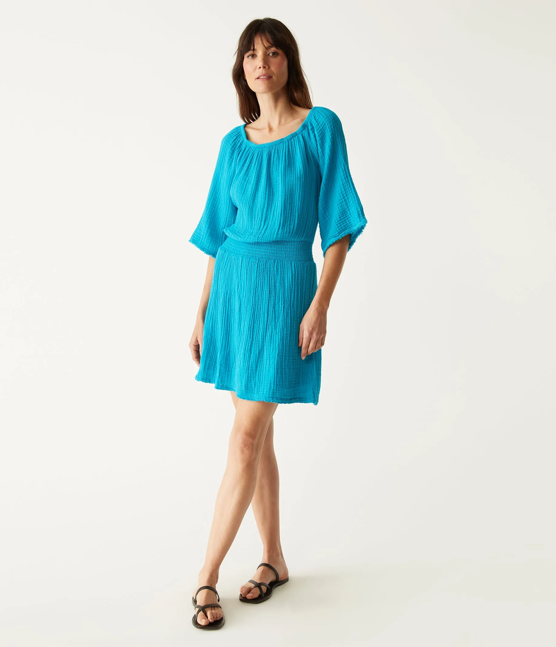 Fernanda Gauze Convertible Dress