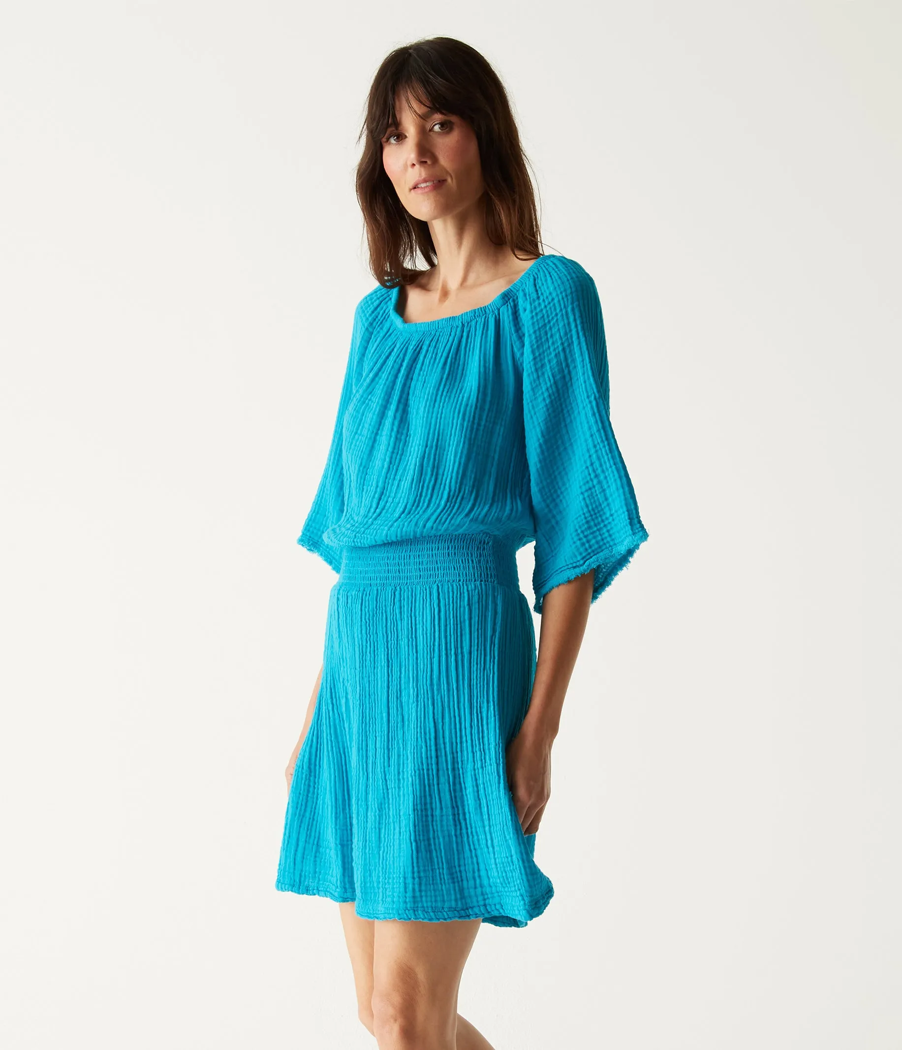 Fernanda Gauze Convertible Dress