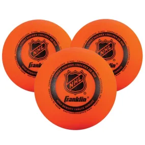 Franklin High Density Street Hockey Balls-3 Pack