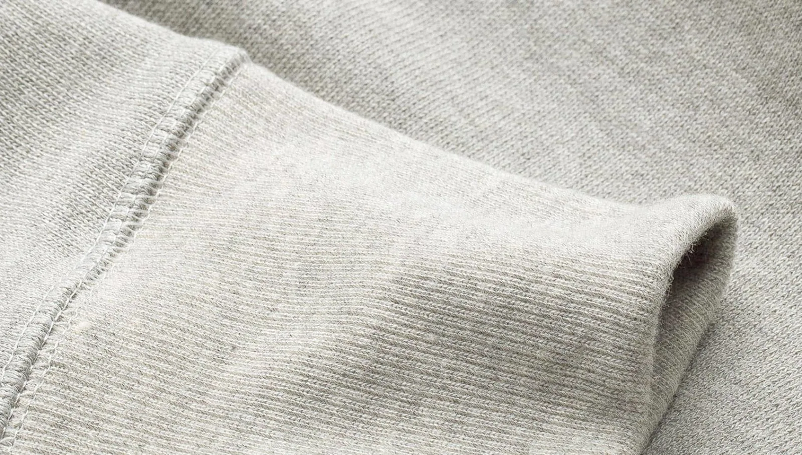 HEAVY SWEATSHIRT | Organic Crew Neck | Grey Mel