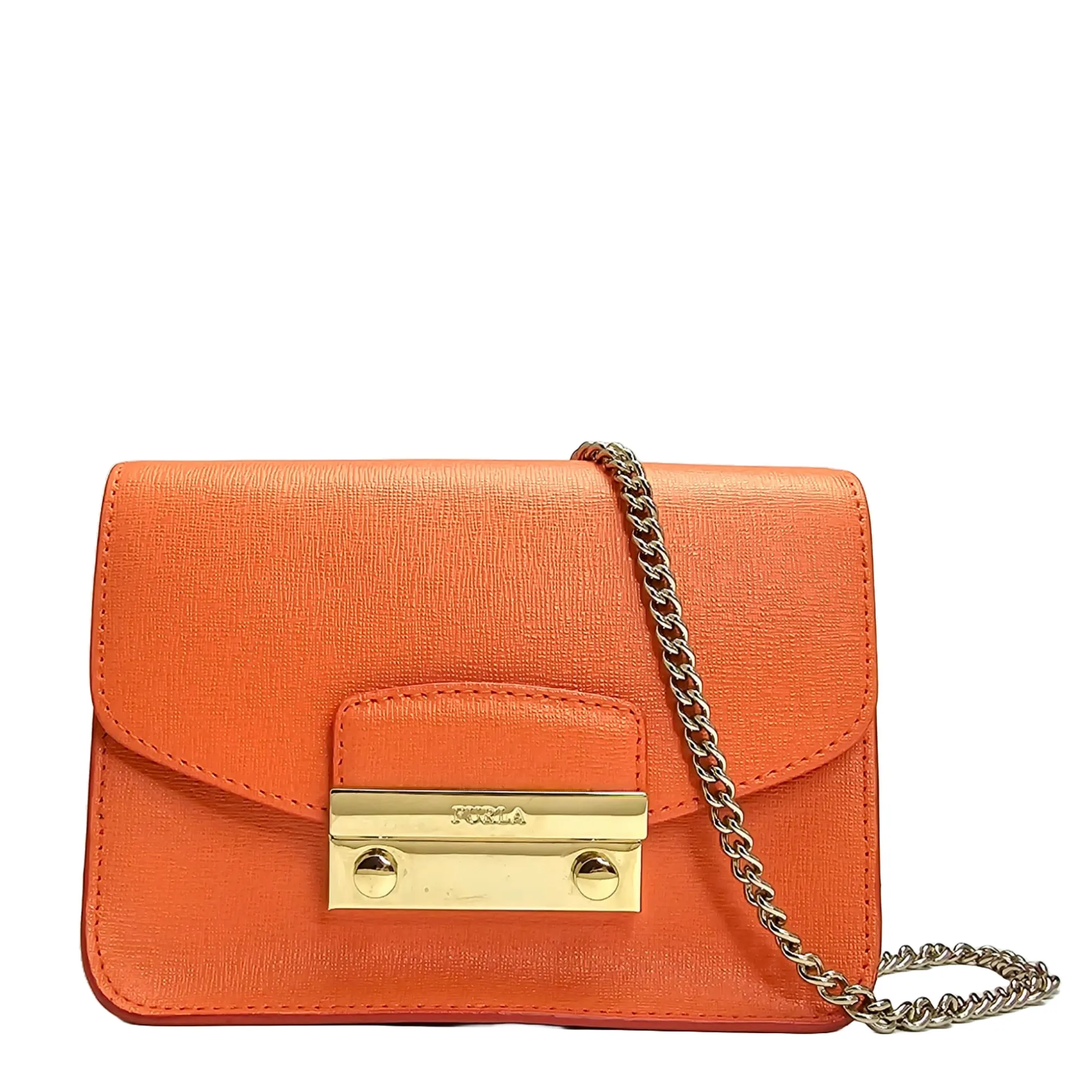 Julia Mini Crossbody Bag in Orange