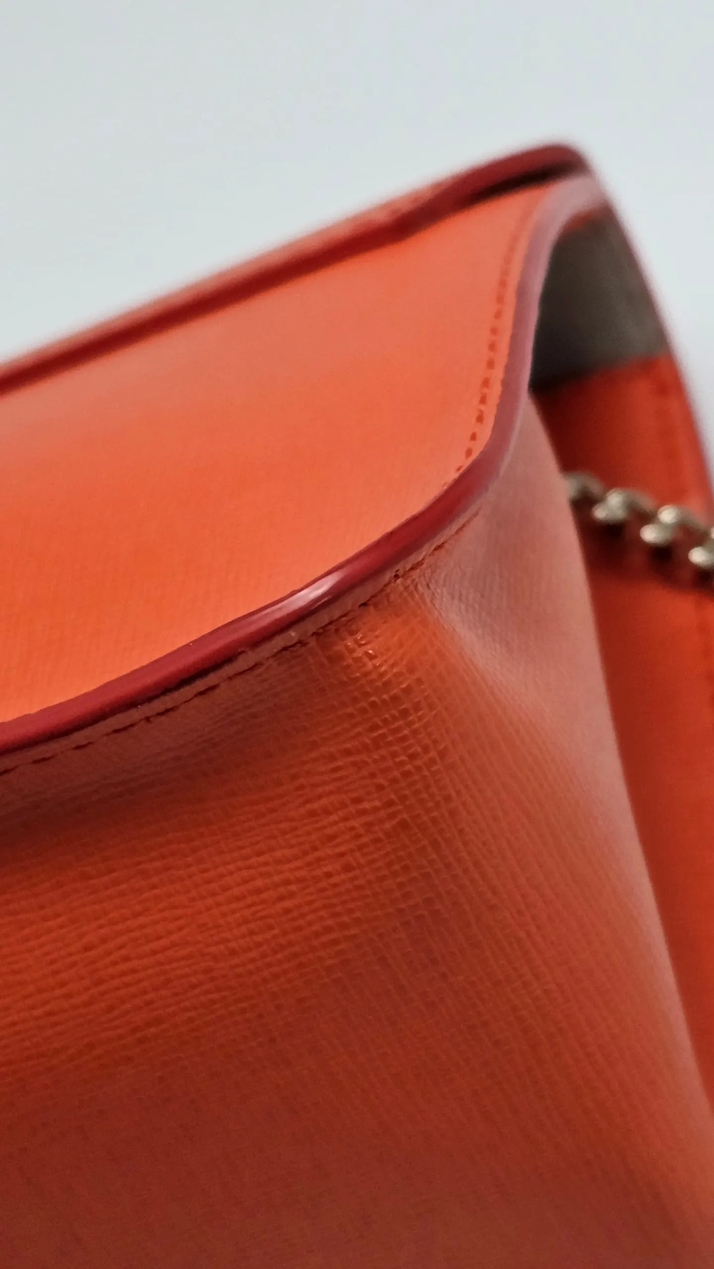 Julia Mini Crossbody Bag in Orange