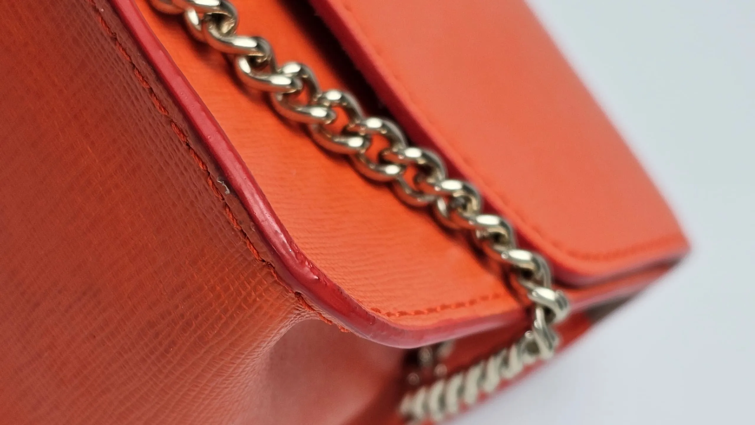 Julia Mini Crossbody Bag in Orange