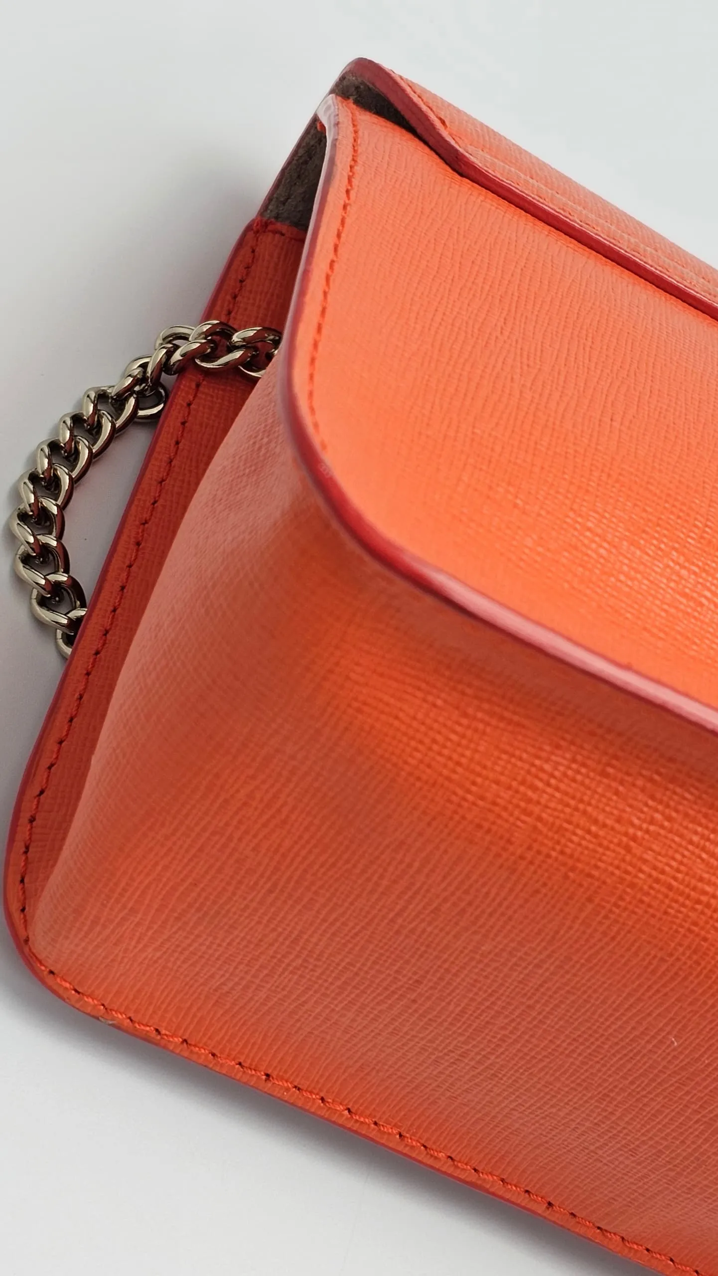 Julia Mini Crossbody Bag in Orange