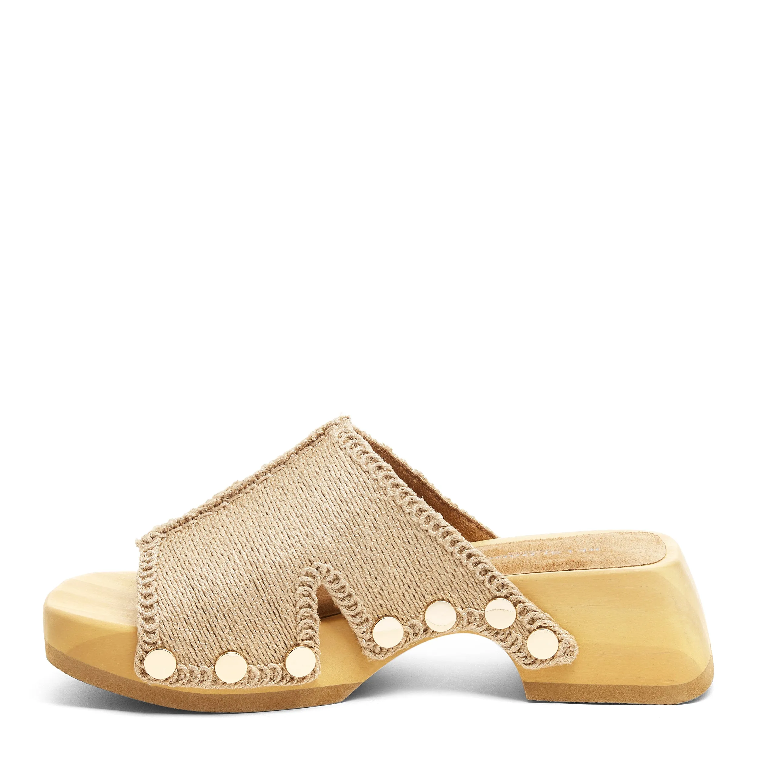 June Jute Clog Sandals