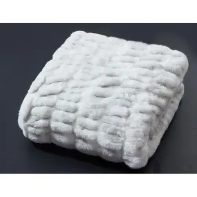 Kingdom Faux Fur Woven Plush Throw