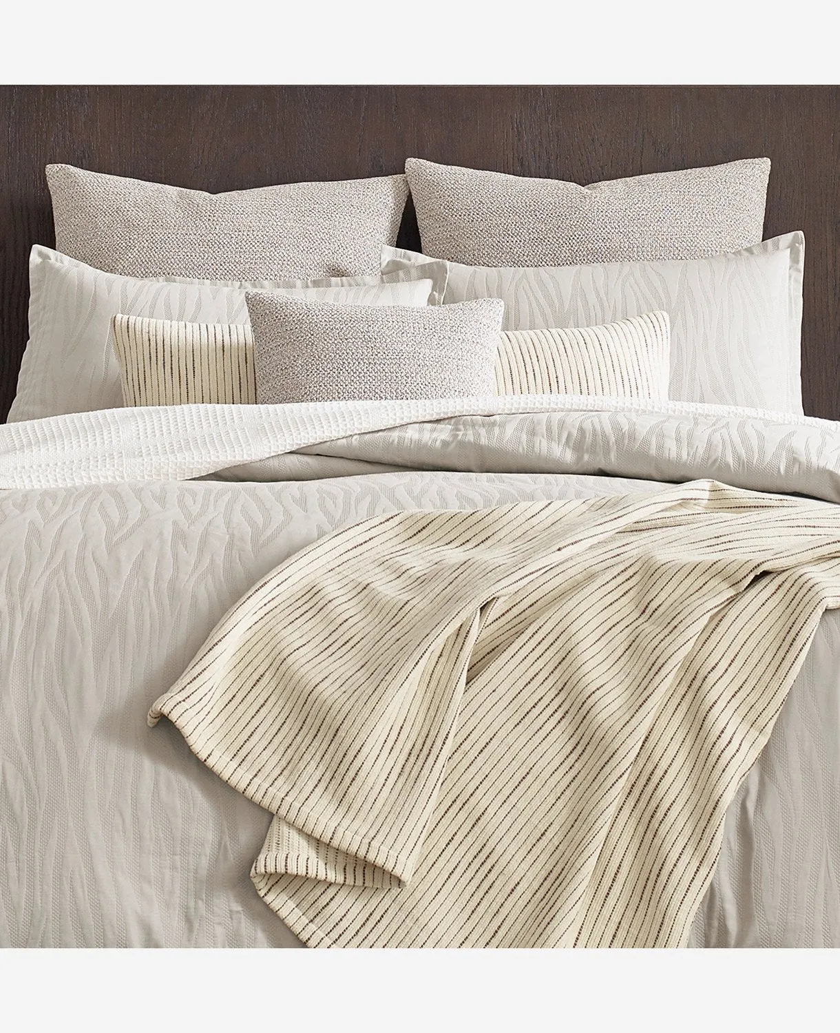 Lawrence Beige Duvet Cover Set