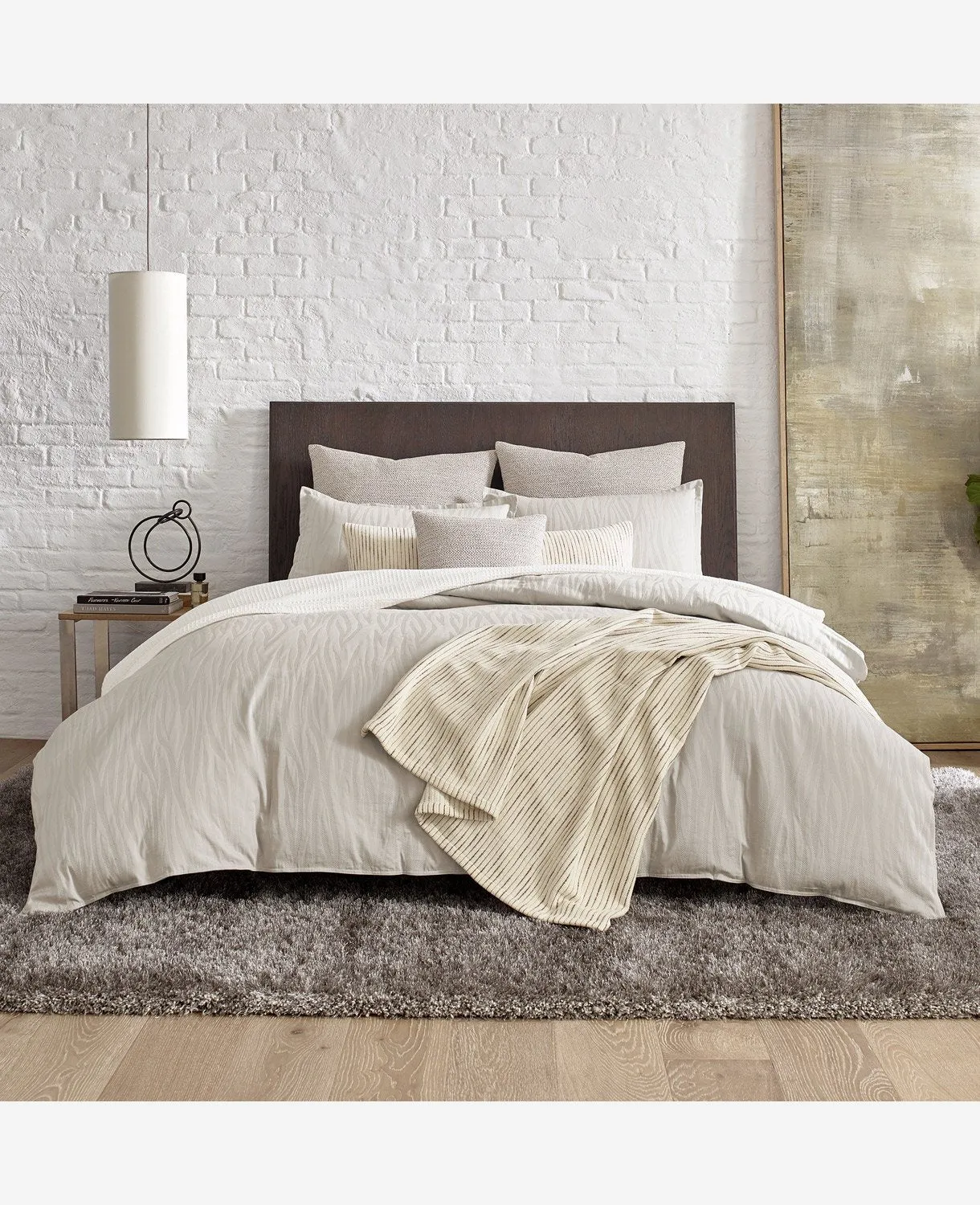 Lawrence Beige Duvet Cover Set