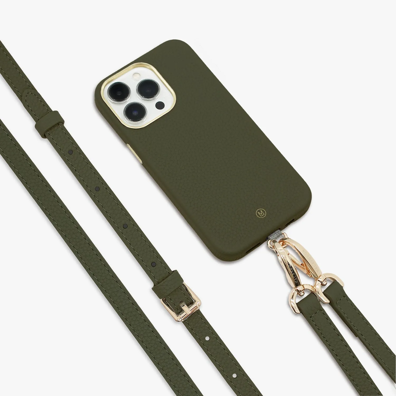 Leather Crossbody Phone Strap