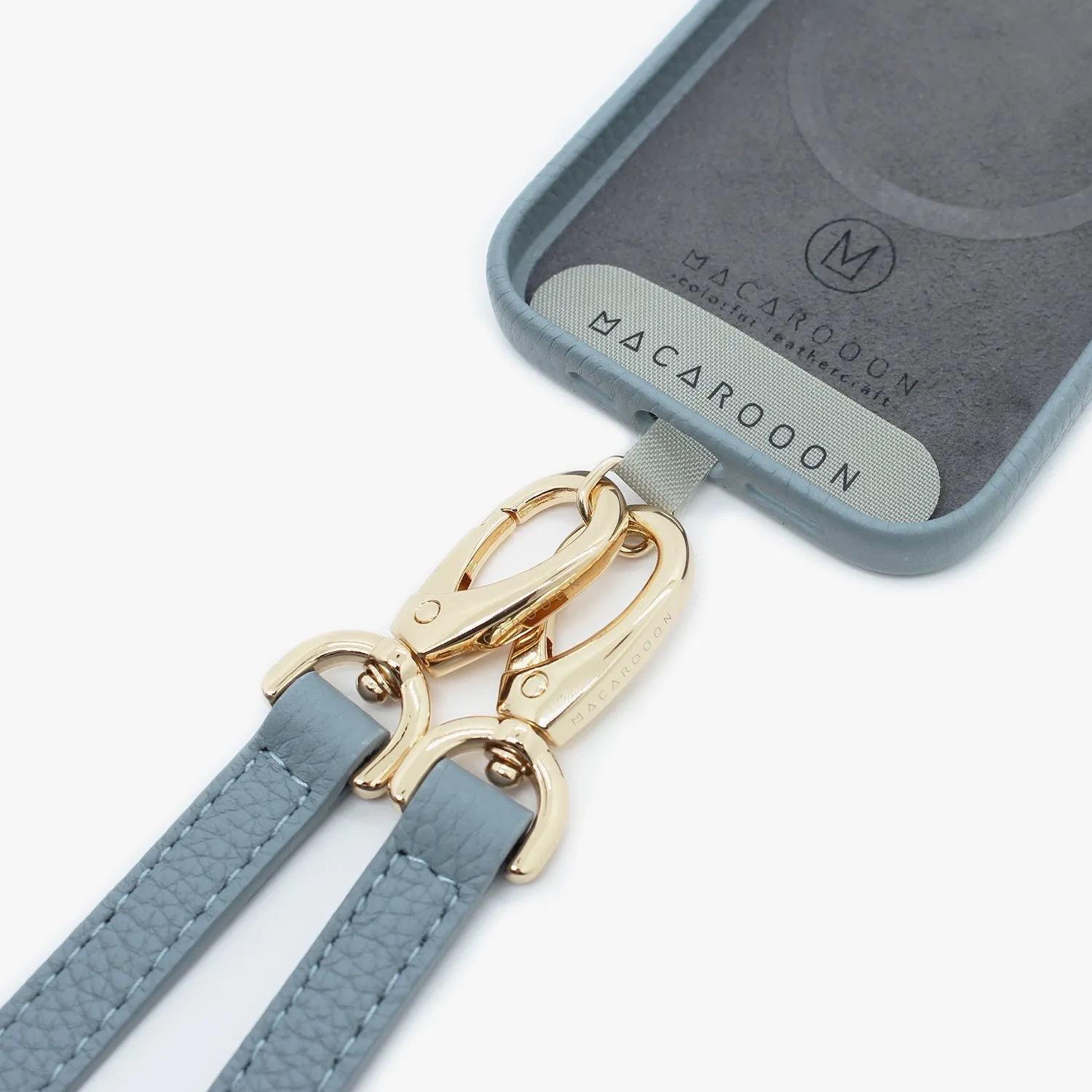 Leather Crossbody Phone Strap