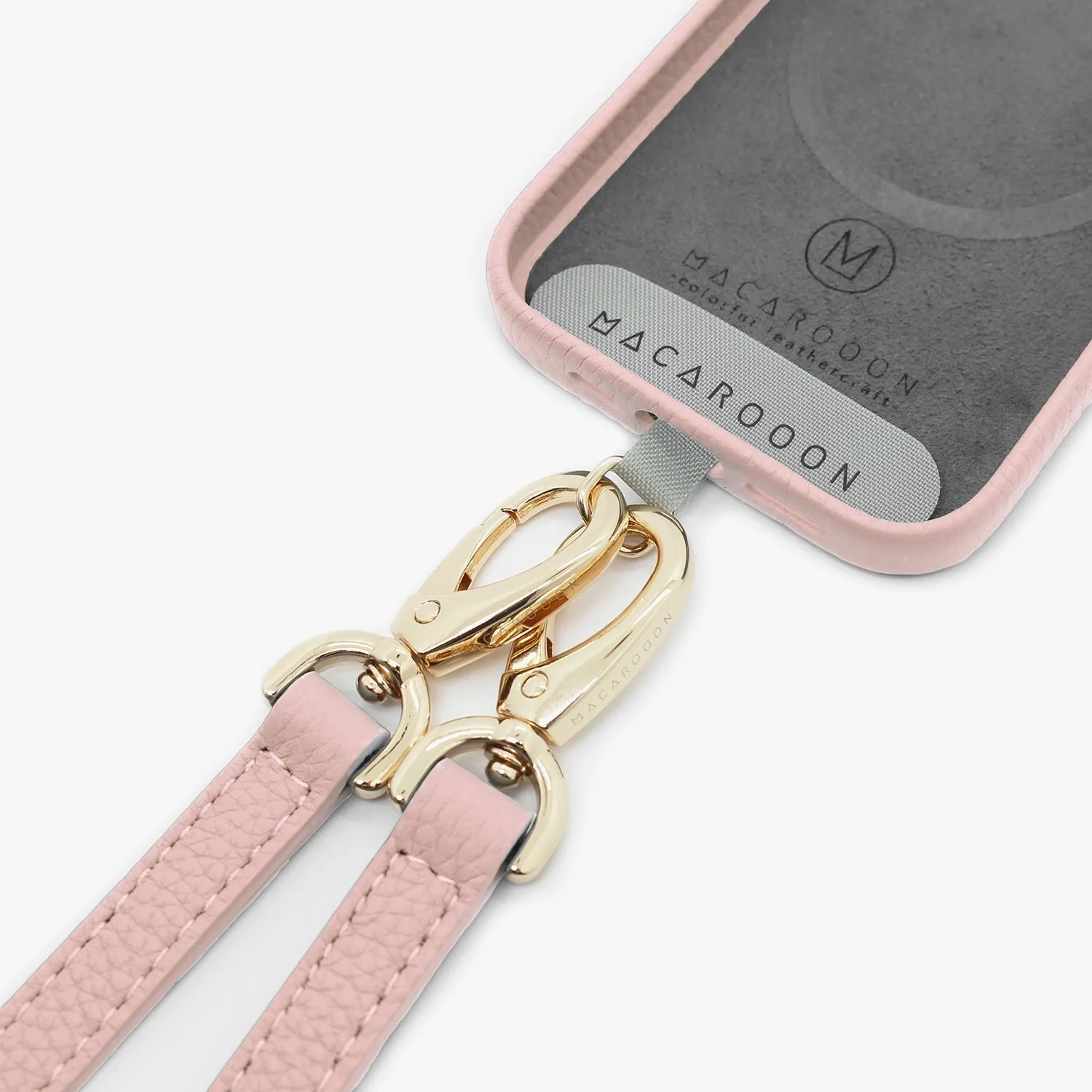 Leather Crossbody Phone Strap