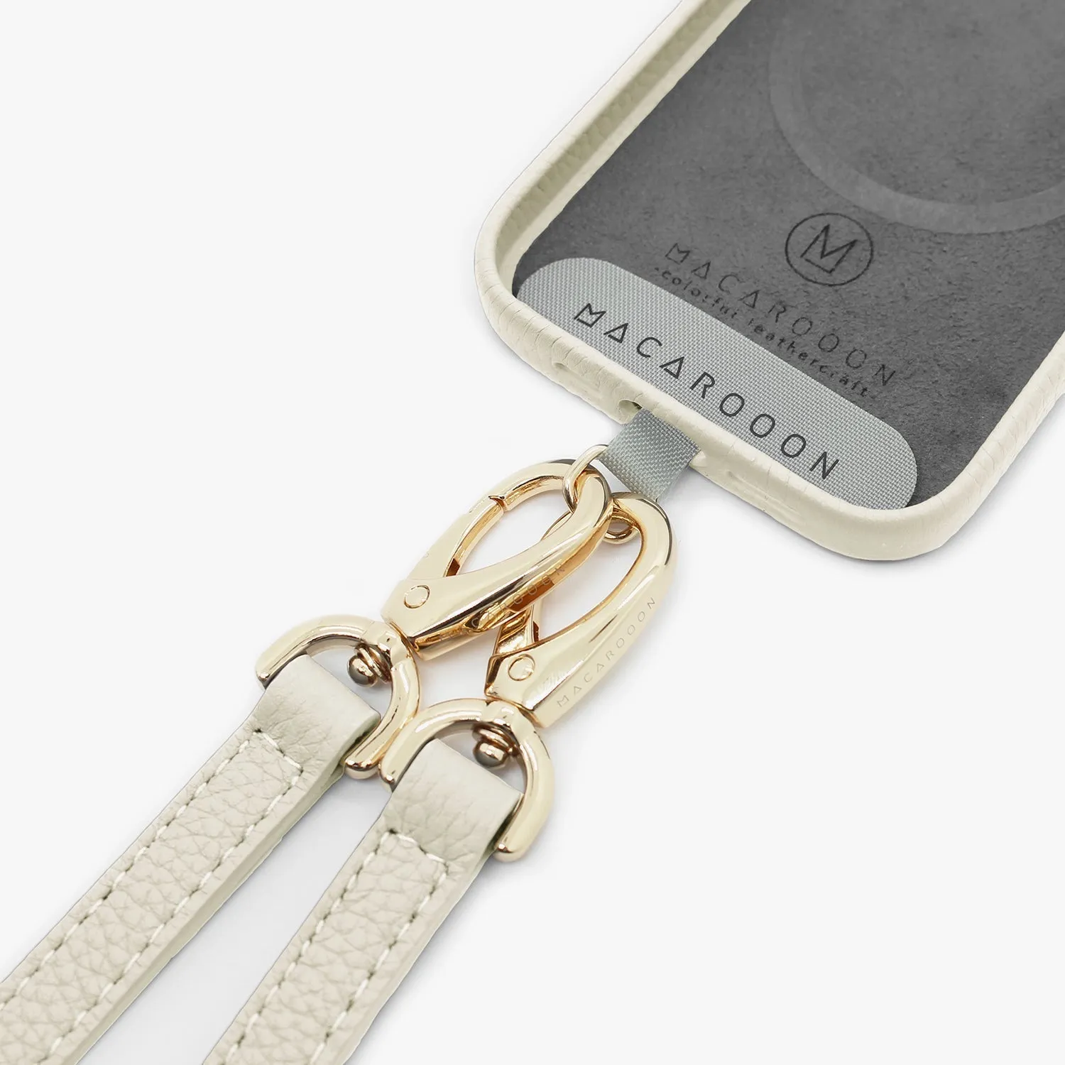 Leather Crossbody Phone Strap