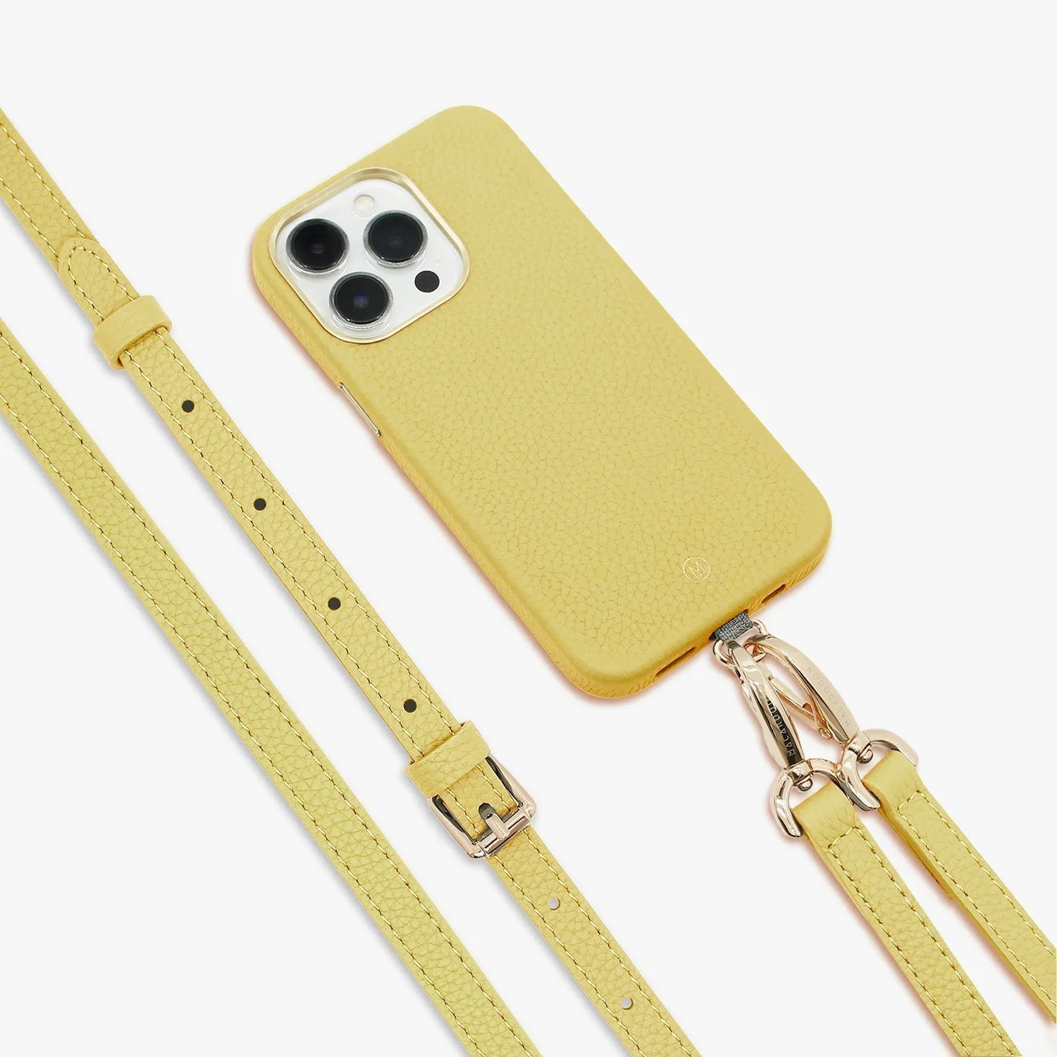 Leather Crossbody Phone Strap