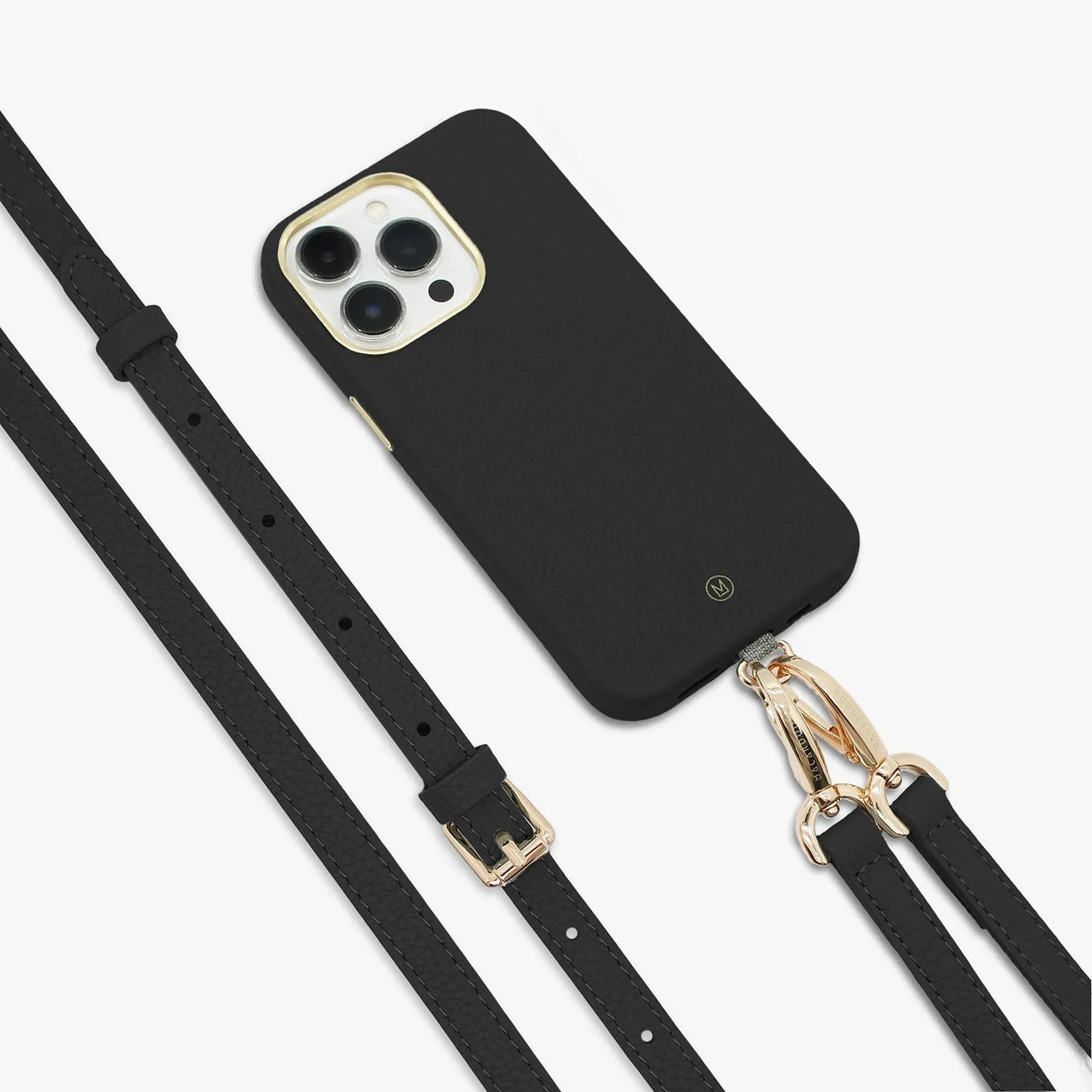 Leather Crossbody Phone Strap