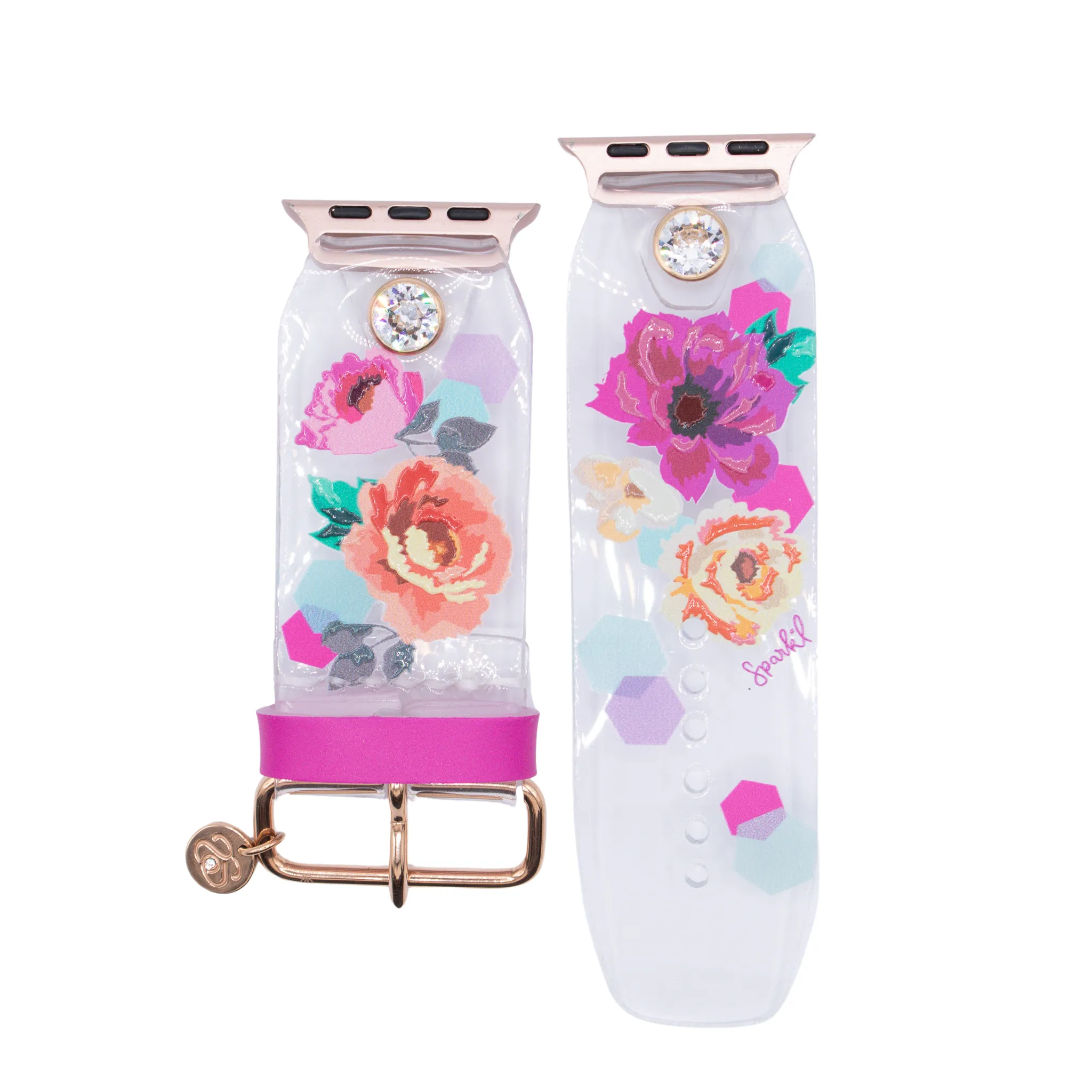 Limited Edition - Britt's Blooms Waterproof Sivella Watchband