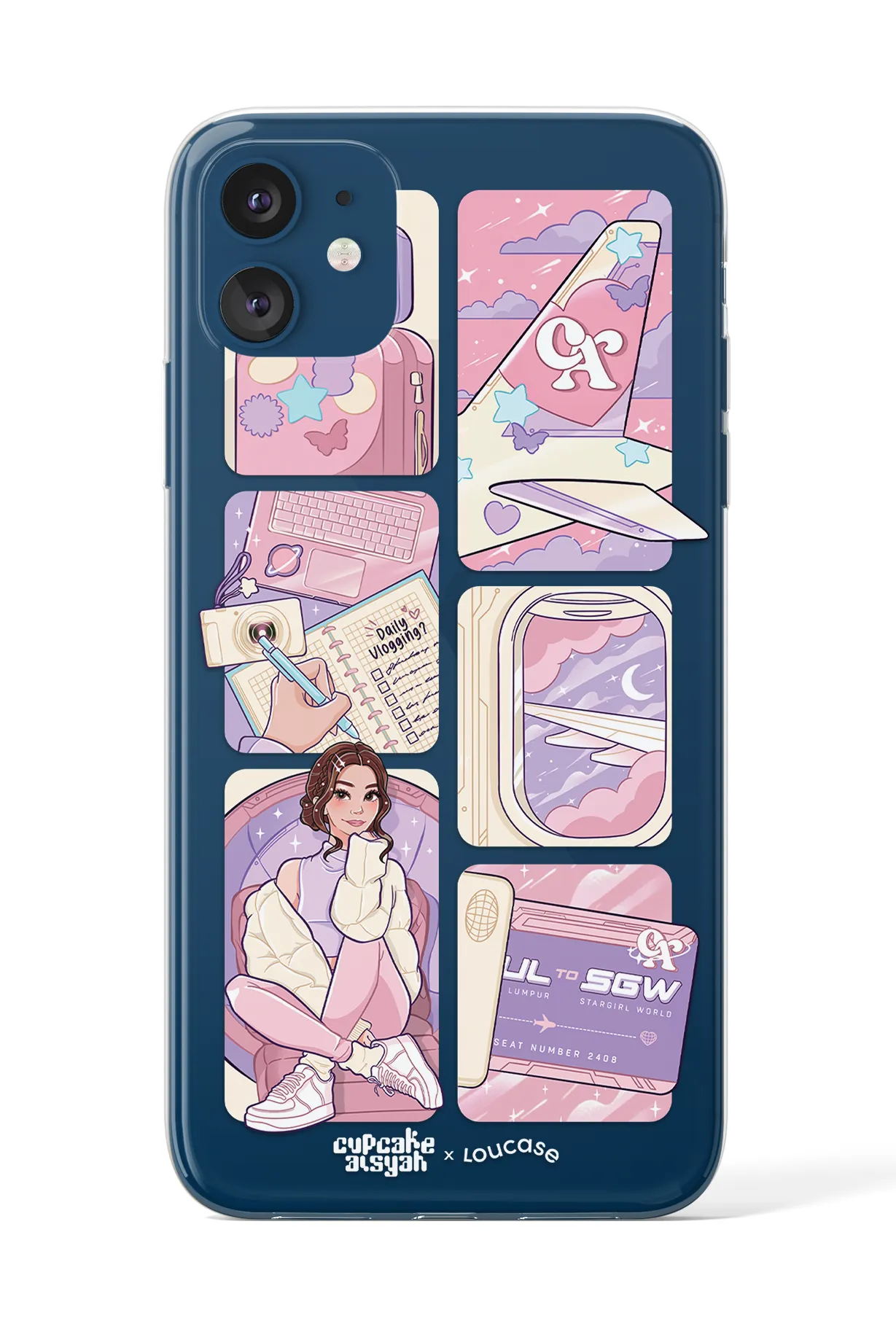 Love Language - KLEARLUX™ Limited Edition Cupcake Aisyah x Loucase 3.0 Phone Case | LOUCASE