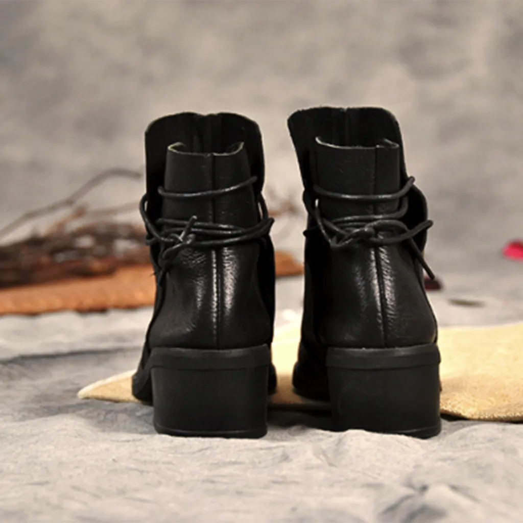 Mid-Heel Velvet Women's Boots | Gift Shoes