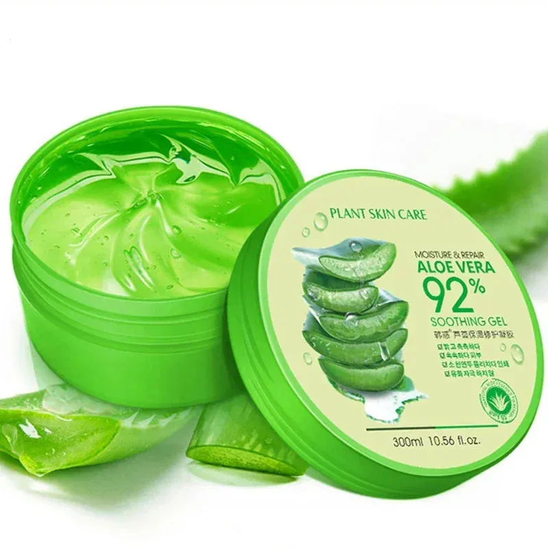 Natural Aloe Vera Gel Smooth Moisture Hyaluronic Acid Skin Repair Oil-control Hydrating Softening The Skin Night Sleeping Mask