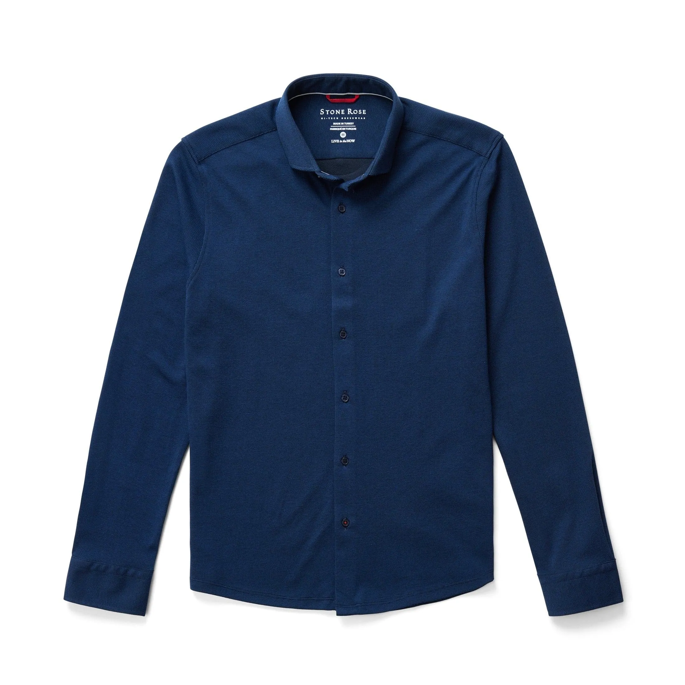 ORIGIN - Navy Long Sleeve T-Series Shirt