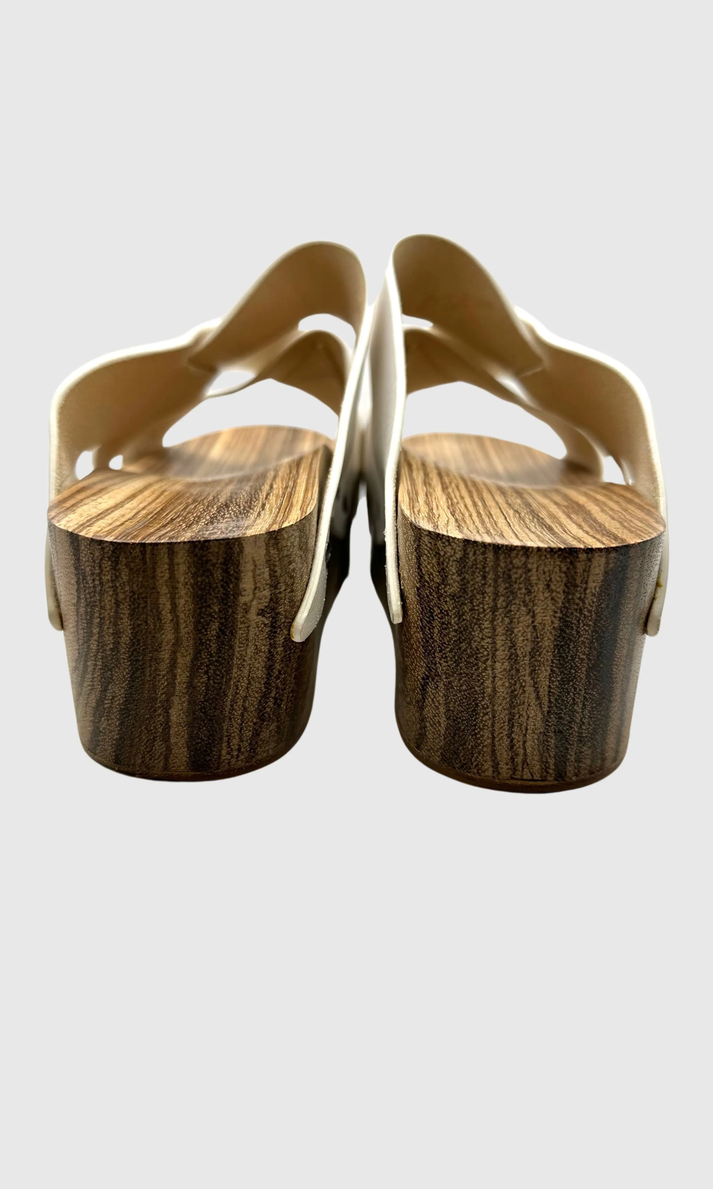 PROENZA WOOD PLATFORMS • Women's size US 7.5