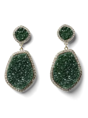 Rhea Emerald Earrings