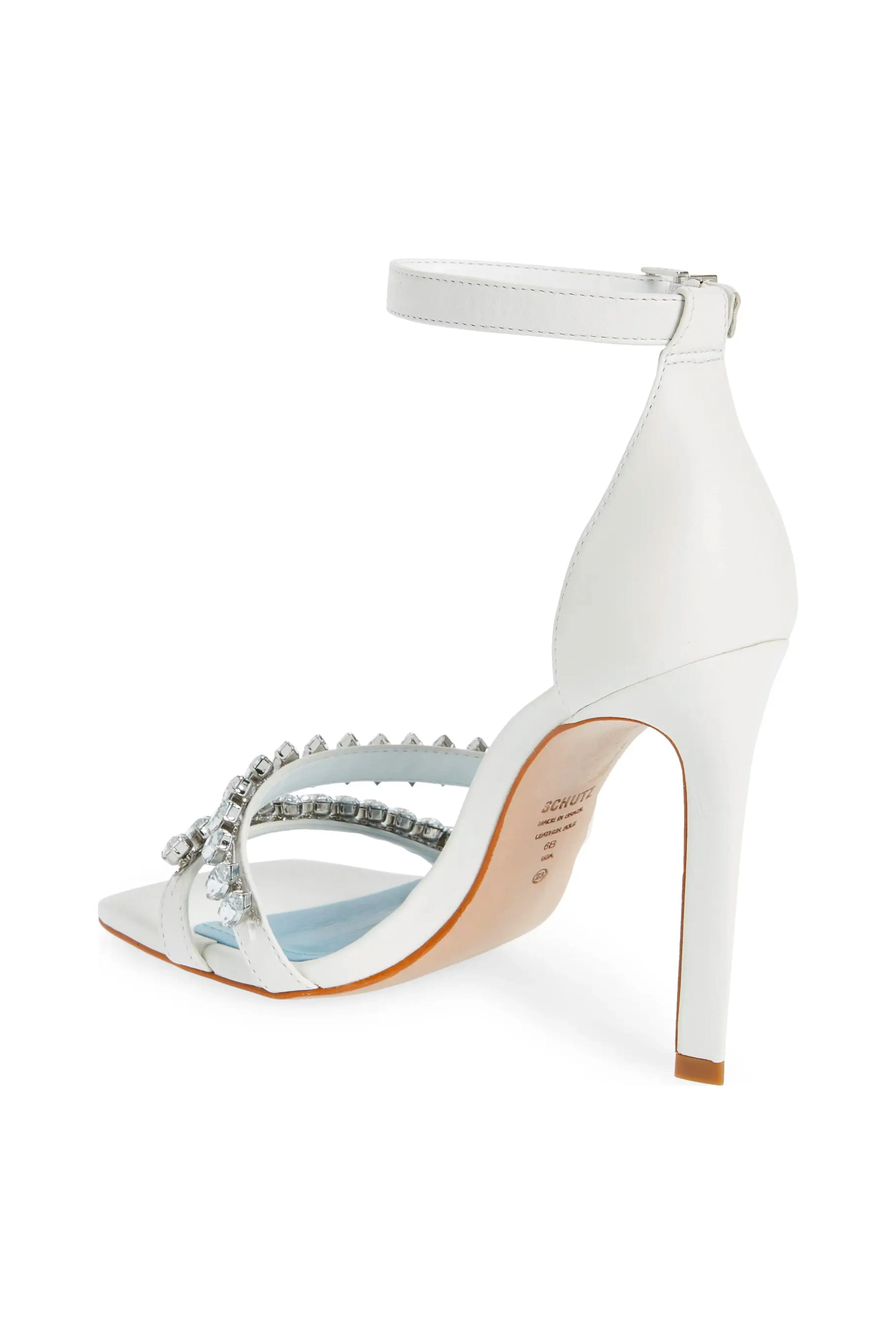 SCHUTZ Linsey Rhinestone Heel