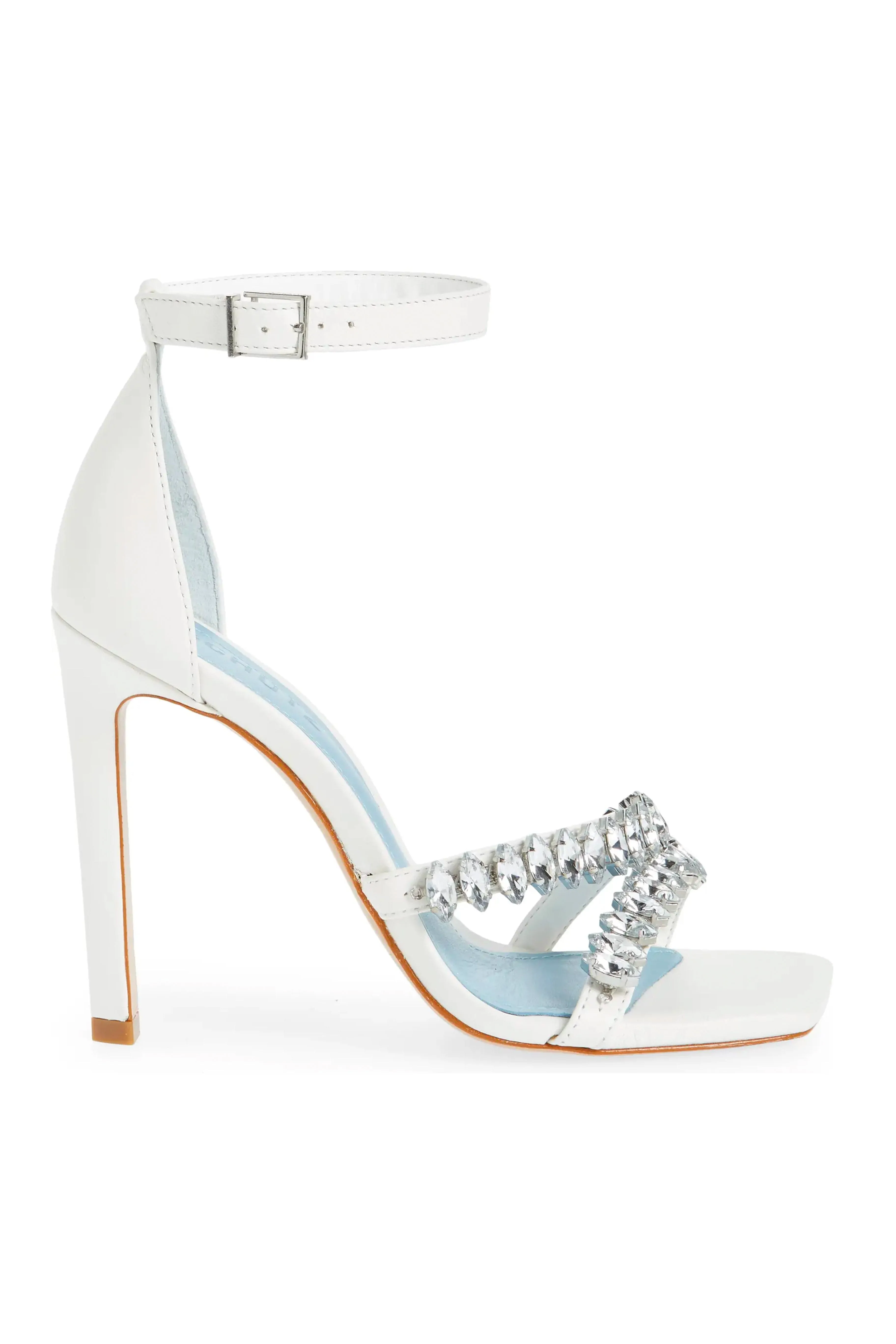 SCHUTZ Linsey Rhinestone Heel