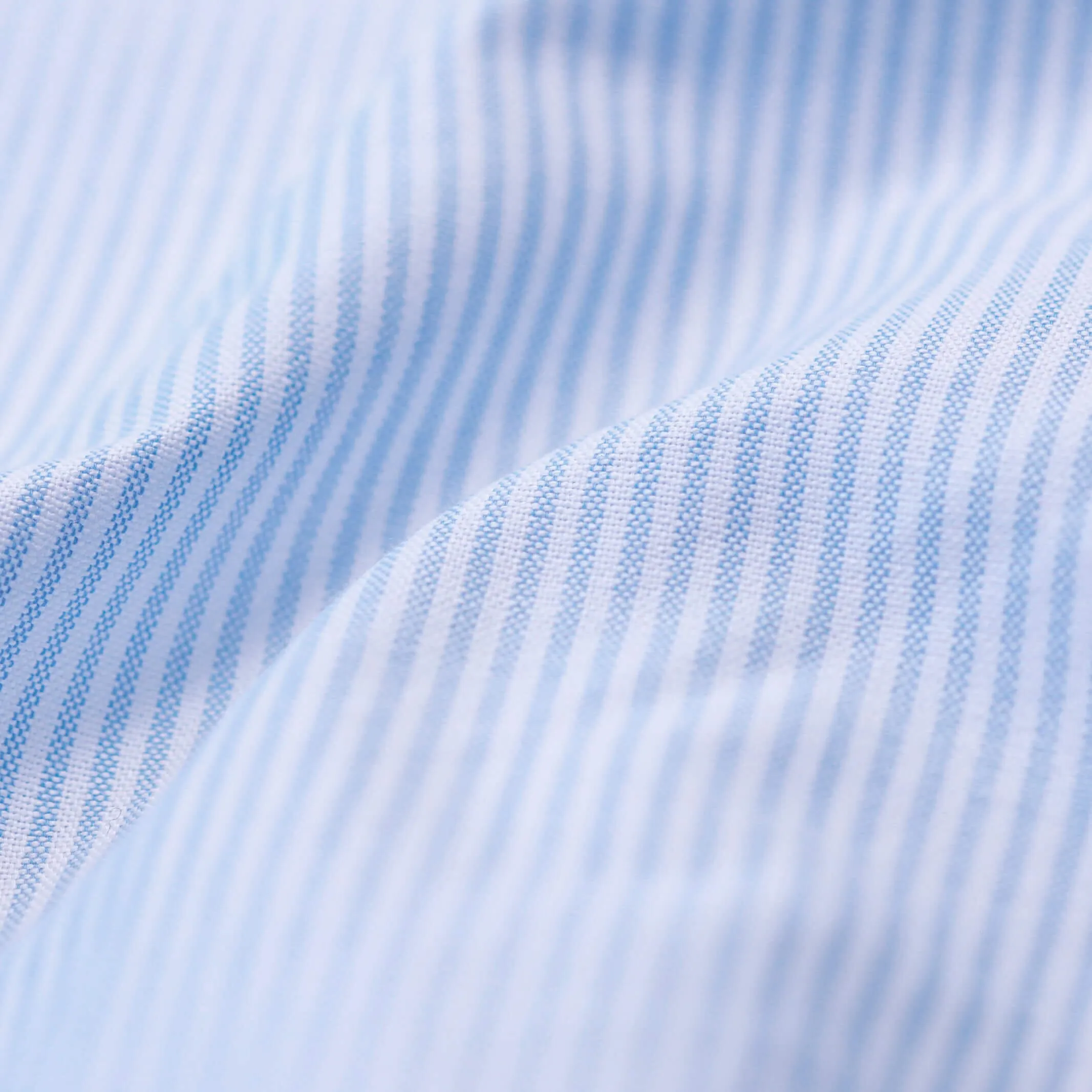 The Light Blue Mayfield Oxford Stripe Custom Shirt