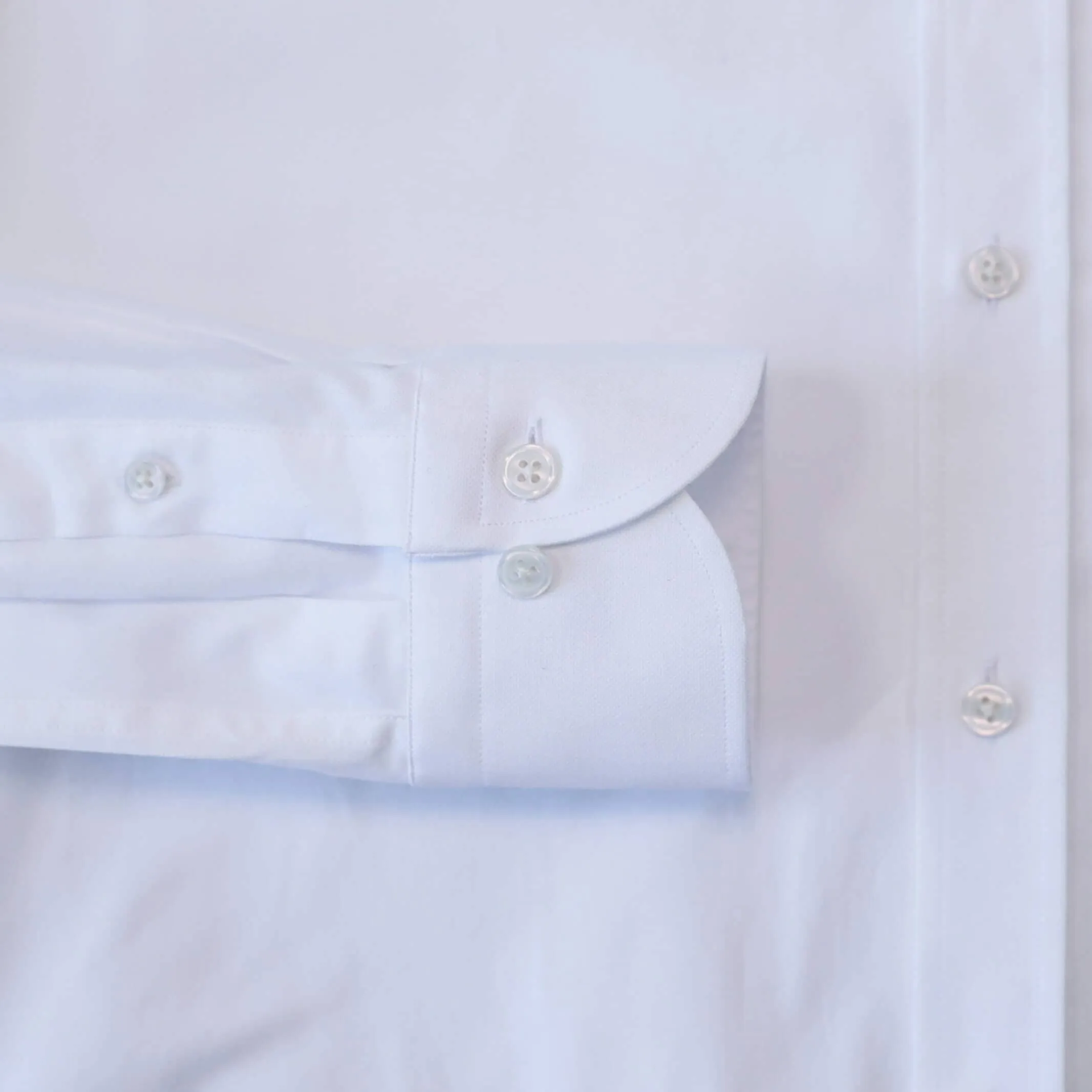 The White Korte Non Iron Oxford Custom Shirt