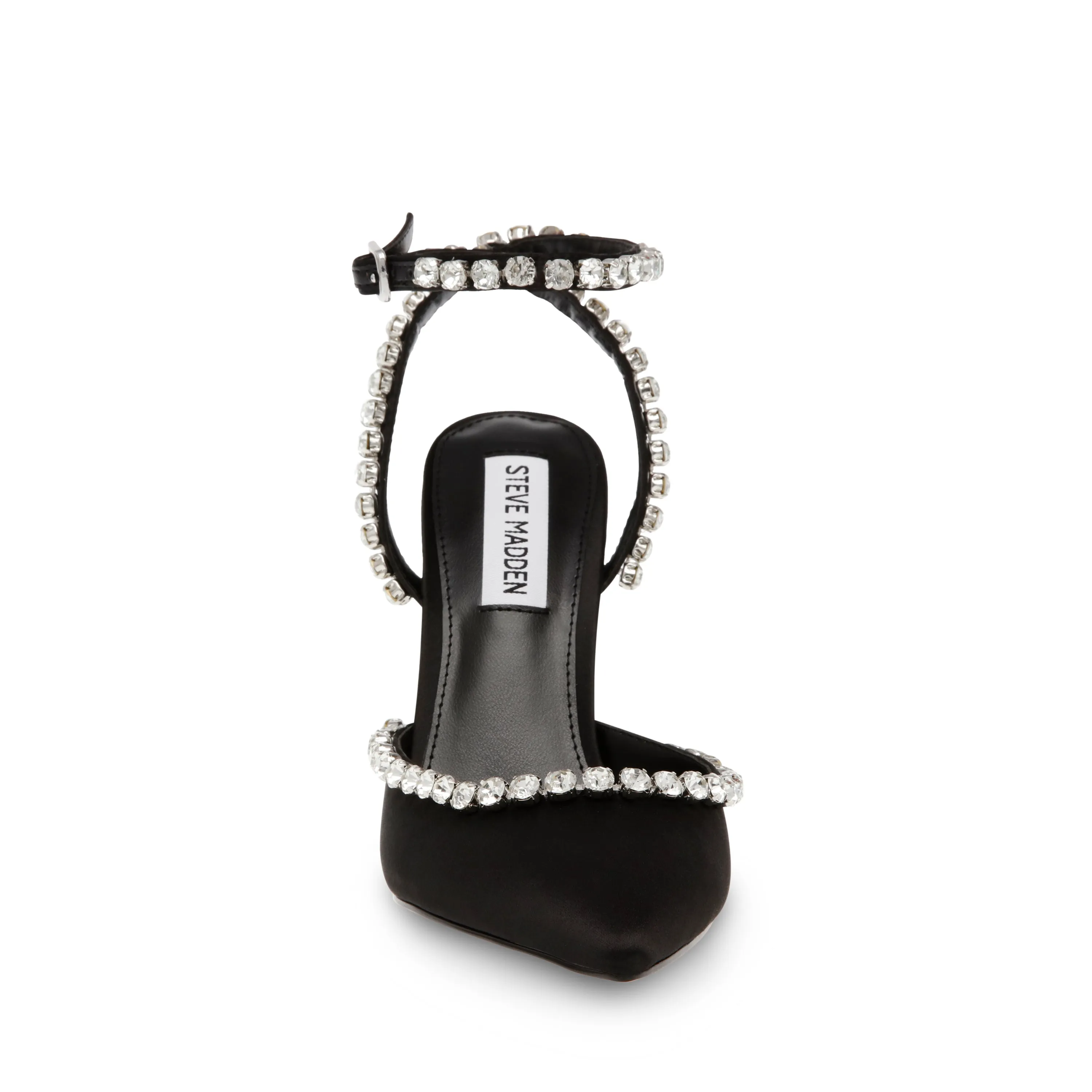 Vamper Sandal BLACK SATIN