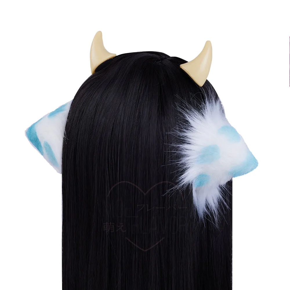 Winter Plush Cow Ears Headband