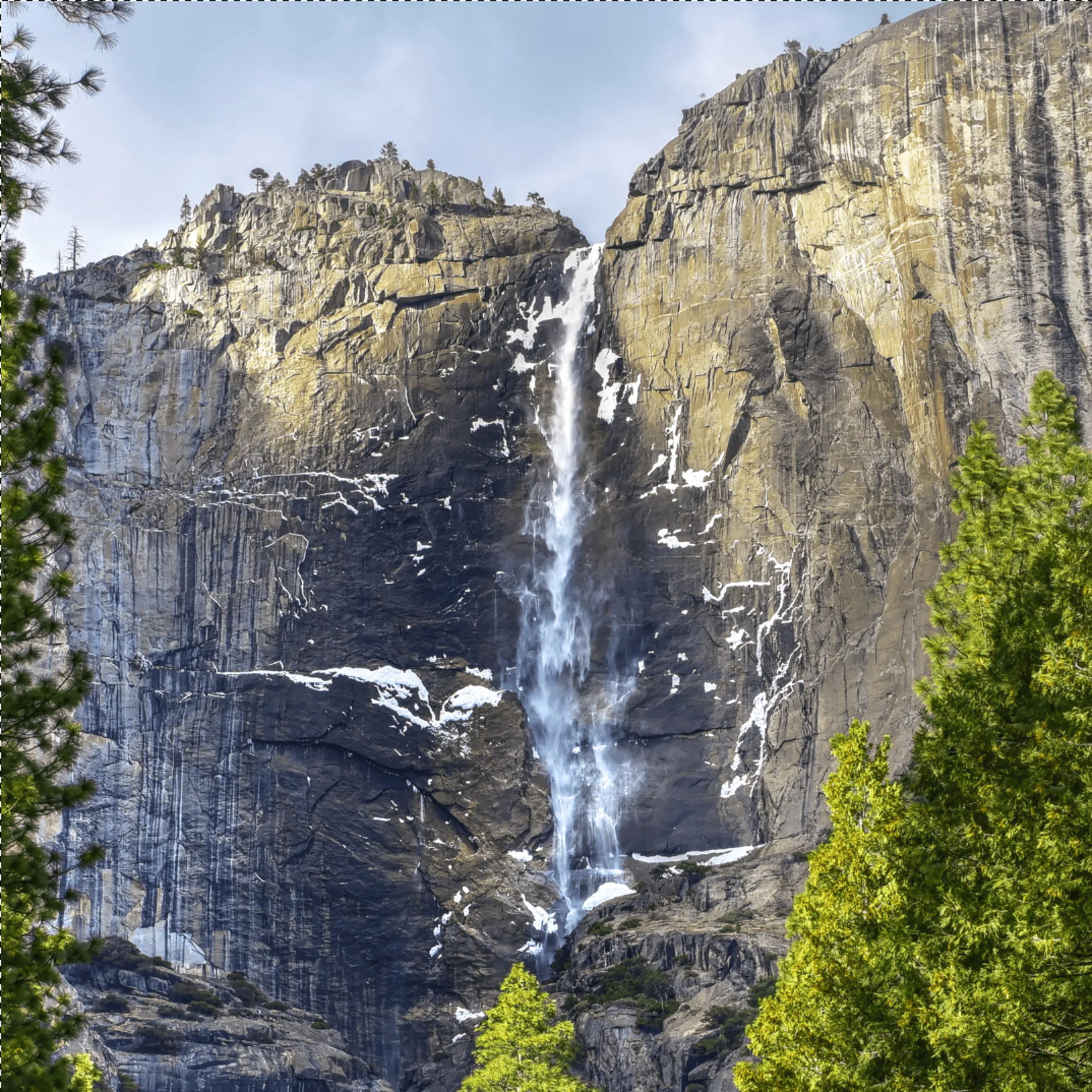 Yosemite Falls Canvas Wall Art