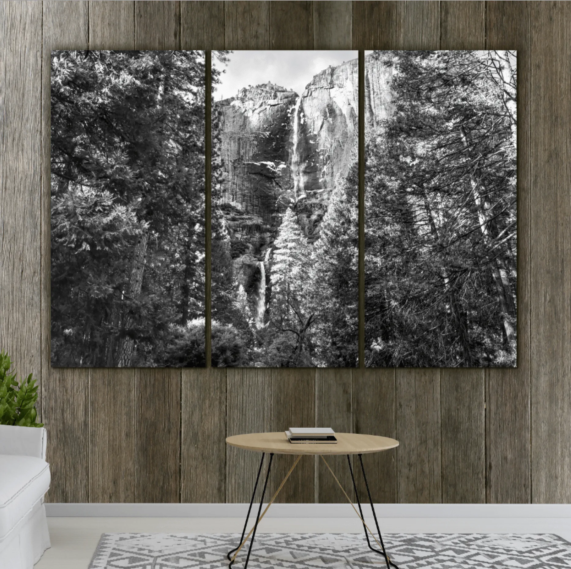 Yosemite Falls Canvas Wall Art