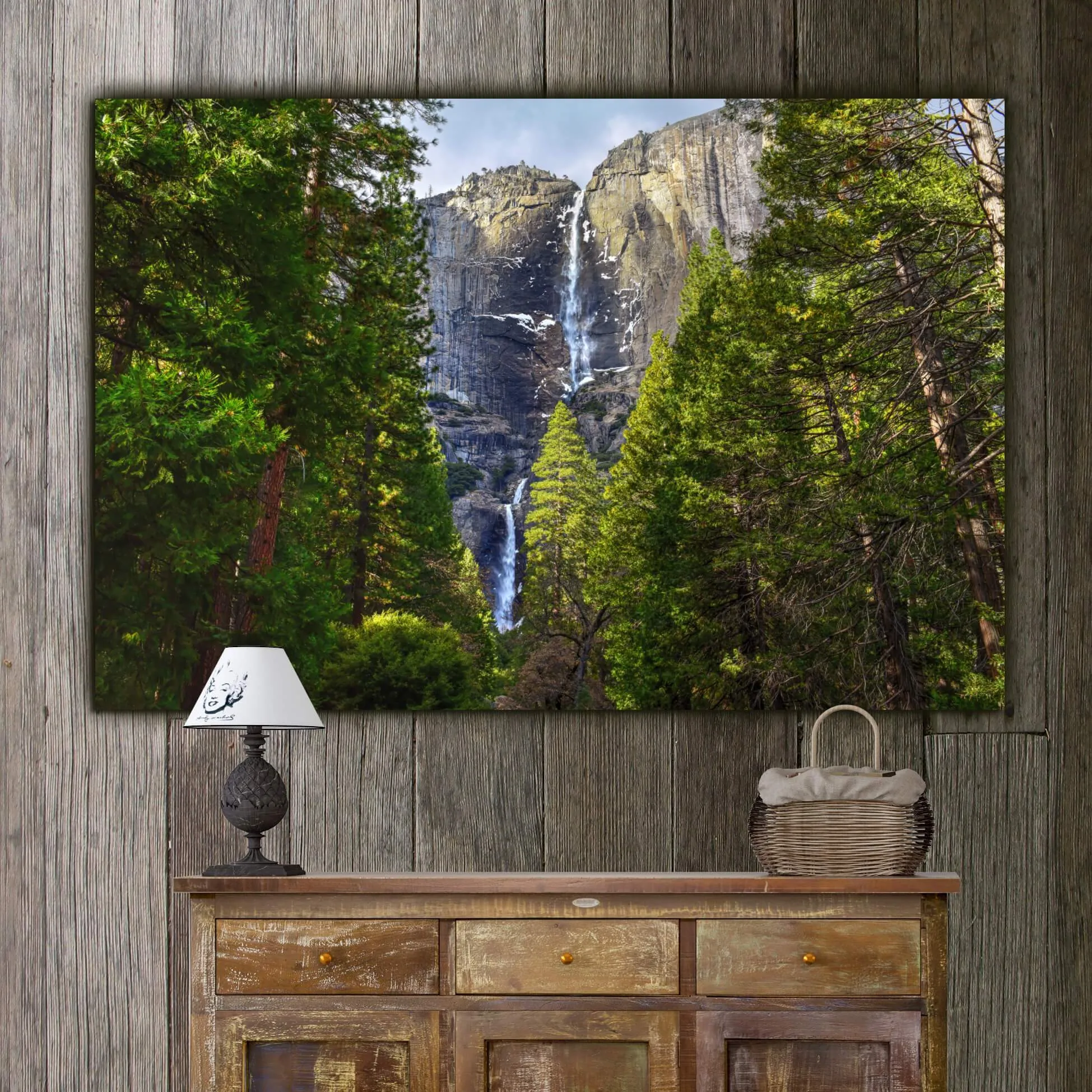 Yosemite Falls Canvas Wall Art