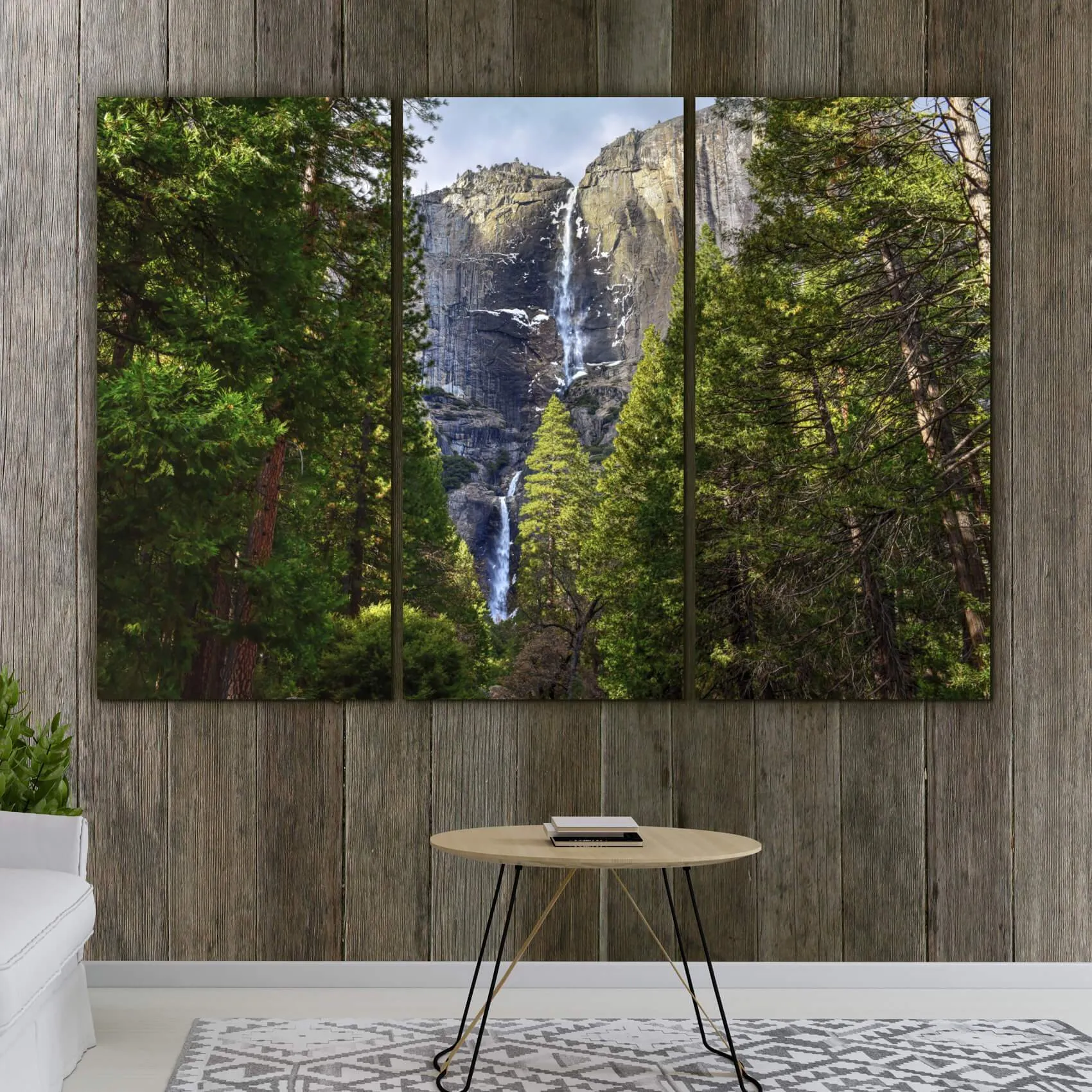 Yosemite Falls Canvas Wall Art